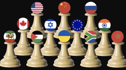 Internationale politiek (voor beginners)  met klemtoon op internationale veiligheid.